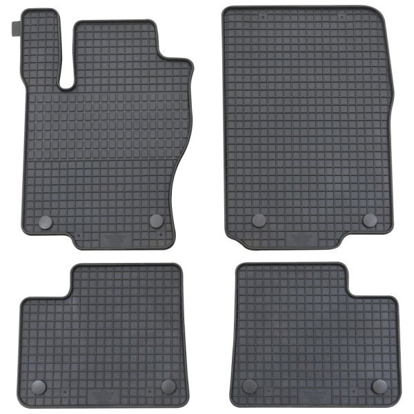 Mercedes GLE W166 2011-2019 Siyah Lastik Paspas