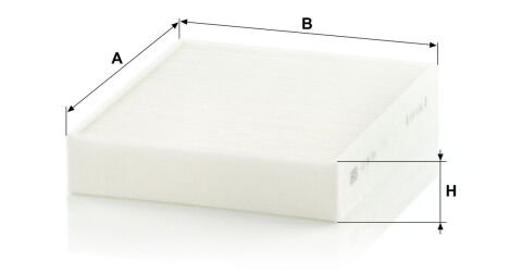 BMW 3 Serisi F30, F31 340i B58 Polen Filtresi | MANN CU 25001