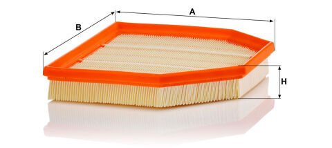 BMW 3 Serisi F80 M3 S55 Hava Filtresi | MANN C 24243