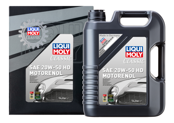 Liqui Moly Klasik Otomobil Motor Yağı 20W50 HD 5 Litre | LQM-1129