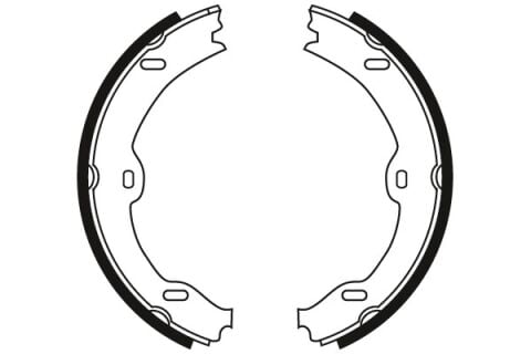 Mercedes E Serisi W211 E 270 CDI OM647 Arka Fren Balatası (Pabuç) | TRW GS8721