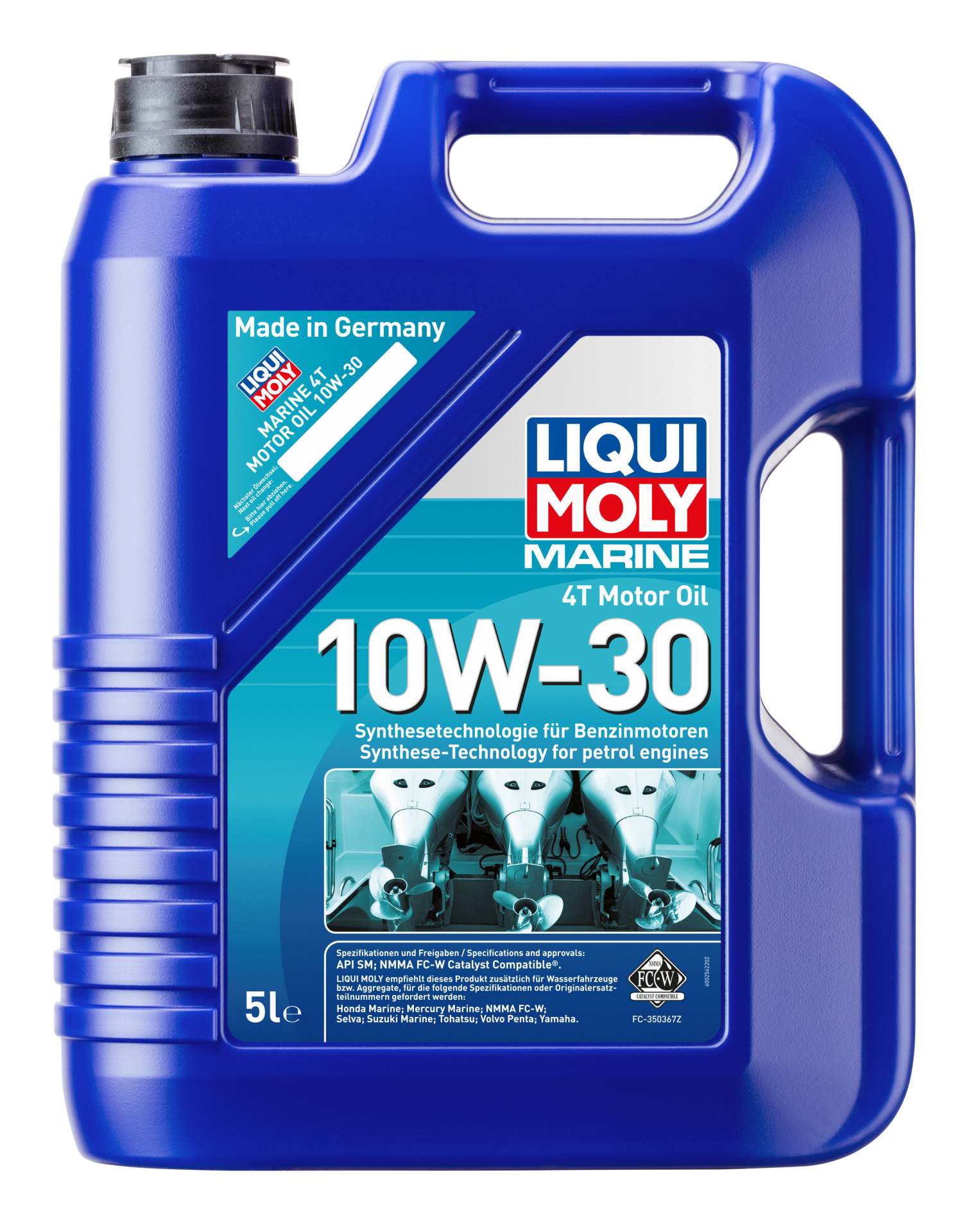 Liqui Moly Marine 4 Zamanlı 10W-30 Motor Yağı ( 5 Litre ) | LQM-25023