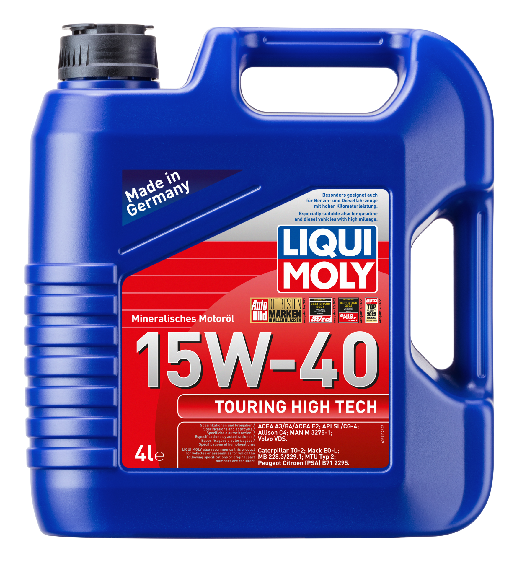 Liqui Moly Touring High Tech 15W-40 ( 4 Litre ) | LQM-2911