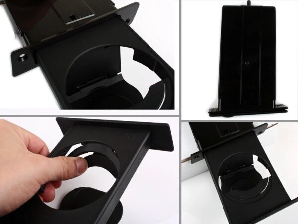 Bmw E60 E61 Lci Bardaklık Ön Sağ (Siyah) | ITHAL 51459125626