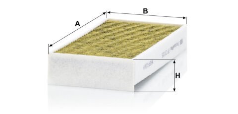 BMW X1 F48 16d B37 Polen Filtresi | MANN FP 23015-2
