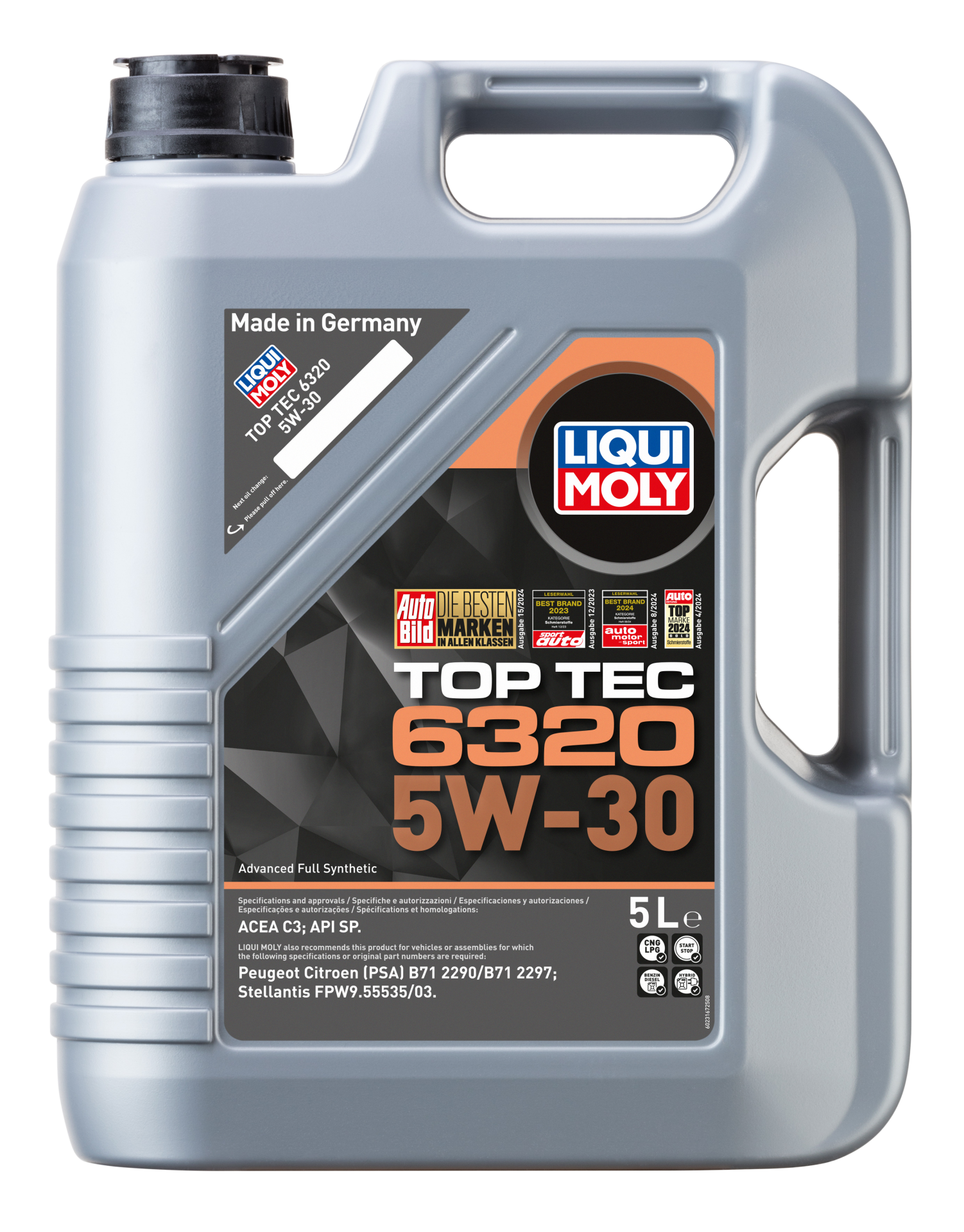 Liqui Moly Top Tec 6320 5W-30 ( 5 Litre ) | LQM-23167