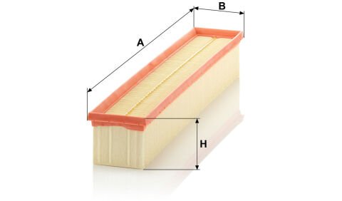 Mercedes C Serisi W203 C 230 Kompressor M111 Hava Filtresi | MANN C47109