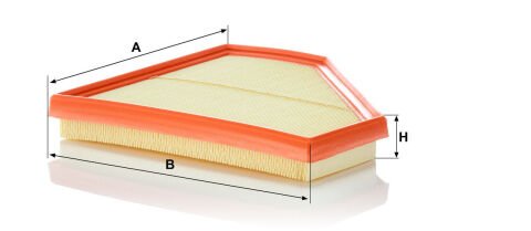 BMW 3 Serisi G80, G81 M3 CS S58 Hava Filtresi | MANN C 26047