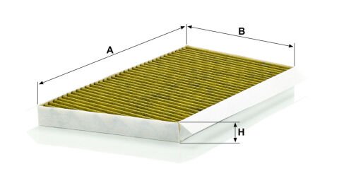 Mercedes C Serisi W203 C 230 Kompressor M111 Polen Filtresi | MANN FP3461