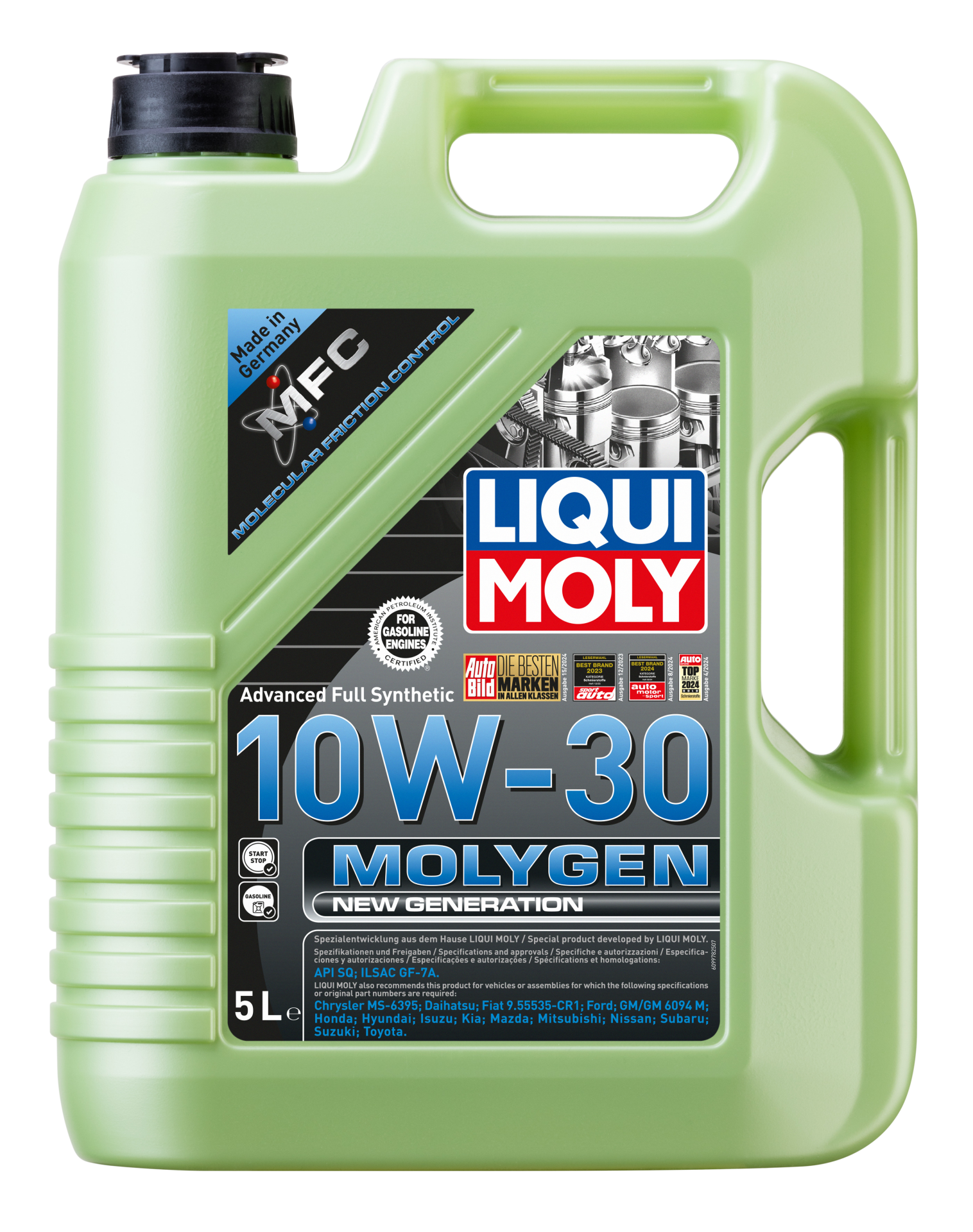 Liqui Moly Molygen New Generation 10W-30 Motor Yağı (5 Litre) | LQM-9978