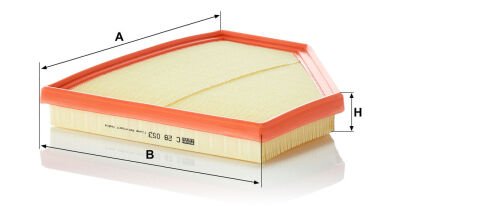 BMW 3 Serisi G80, G81 M3 Competition S58 Hava Filtresi | MANN C 28053