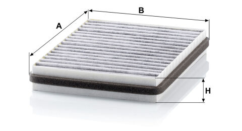 BMW 7 Serisi E65 730i N52 Polen Filtresi | MANN CUK 22014