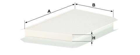 Mercedes C Serisi W203 C 230 V6 M272 Polen Filtresi | MANN CU3461