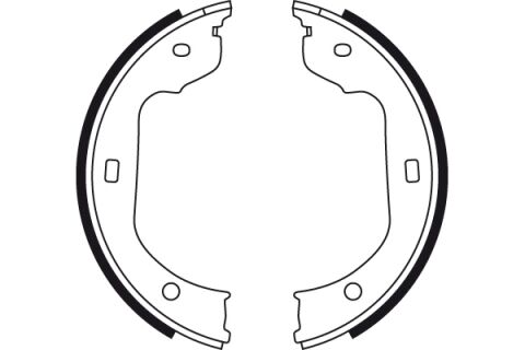 BMW 7 Serisi E65 740i N62 Arka Fren Pabucu | TRW GS8478