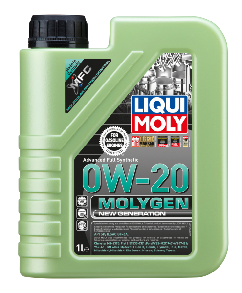 Liqui Moly Molygen New Generation 0W20 1 Litre | LQM-21356
