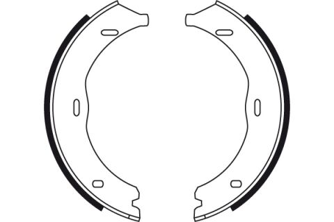 Mercedes Vito III 447 114 CDI OM651 Arka Fren Balatası (Pabuç) | TRW GS8741