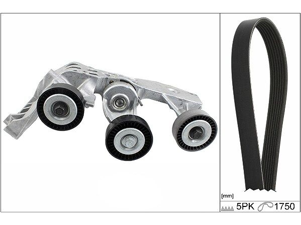 Mercedes A Serisi W168 A 210 Kanallı V Kayışı Seti | INA 529 0081 10