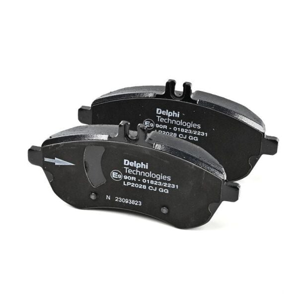 Mercedes W204 Ön Fren Seti Delikli Ön Disk-Ön Balata-Ön Balata Fişi | DELPHİ