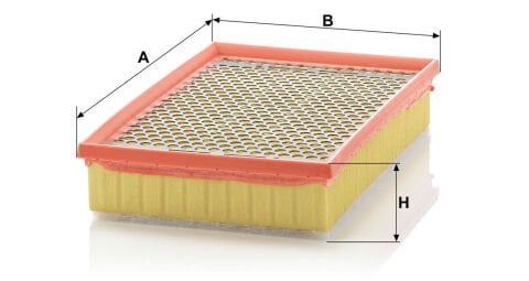 BMW 7 Serisi E65 760i N73 Hava Filtresi | MANN C 30153/1