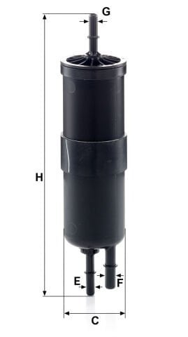 BMW X7 Serisi G07 40i xDrive B58 Yakıt Filtresi | MANN WK 6030