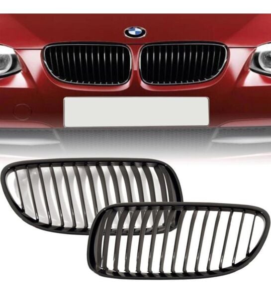 GKL 340924 | Bmw 3 Serisi E90 Ön Panjur Böbrek Parlak Siyah