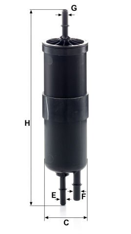 BMW 3 Serisi E90 M3 4.0 V8 S65 Yakıt Filtresi | MANN WK 6030