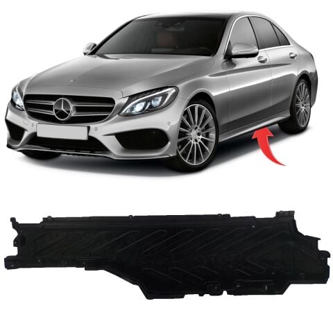 Mercedes C Serisi W205 Taban Alt Muhafazası Sol (Keçeli Oem Kalite) | ITHAL A2056841900