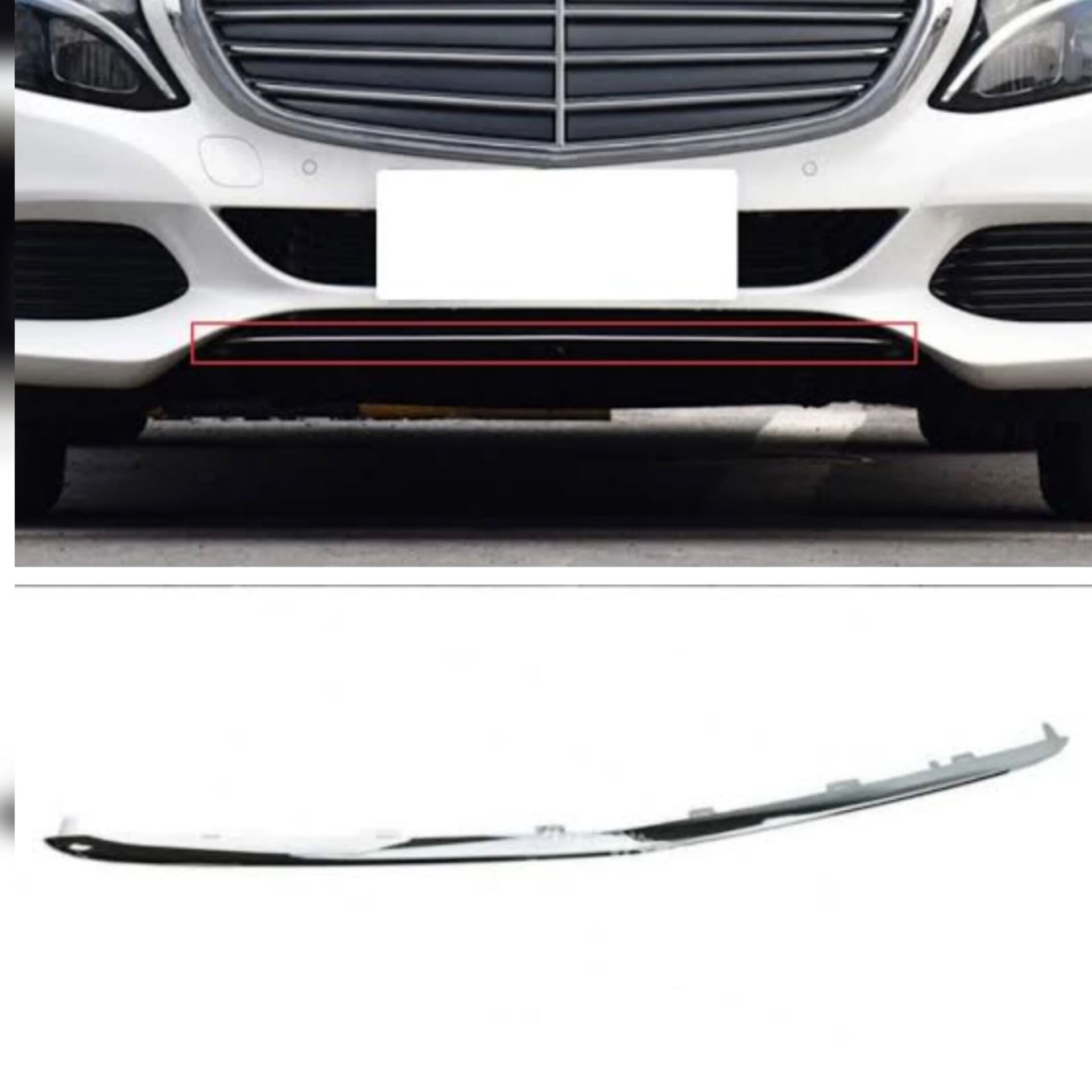 Mercedes C Serisi W205 Ön Tampon Nikelajı | ITHAL A2058853123