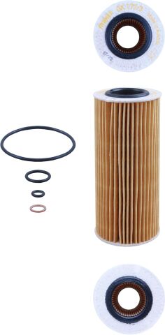 BMW 7 Serisi E65 730 d M57 Yağ Filtresi | MAHLE OX177/3D