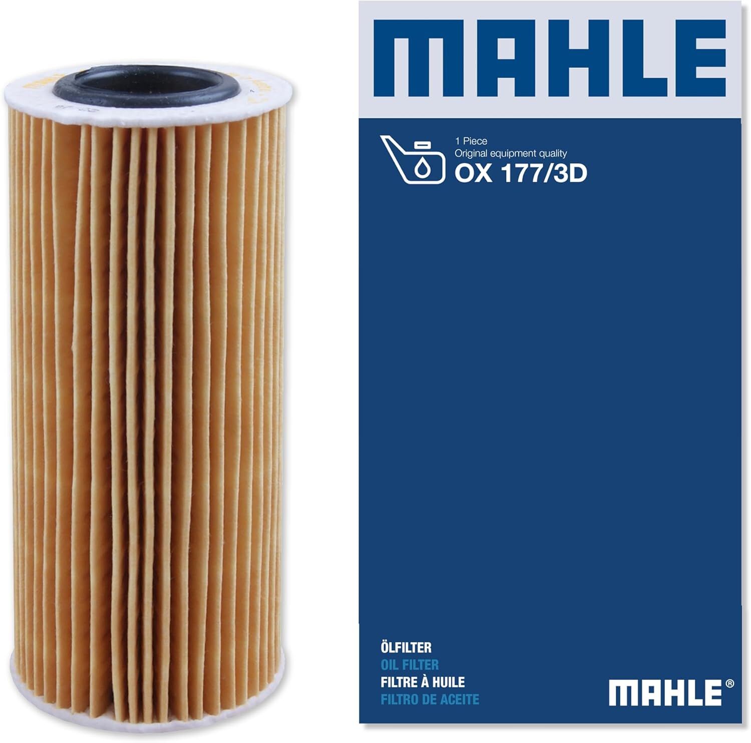 BMW 7 Serisi E65 730 d M57 Yağ Filtresi | MAHLE OX177/3D