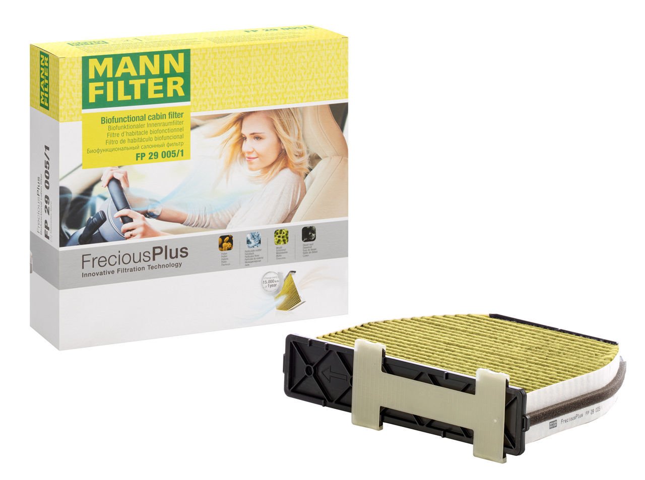 Mercedes C Serisi W204 C 200 CDI BlueEFFICIENCY OM646 Polen Filtresi | MANN FP29005/1