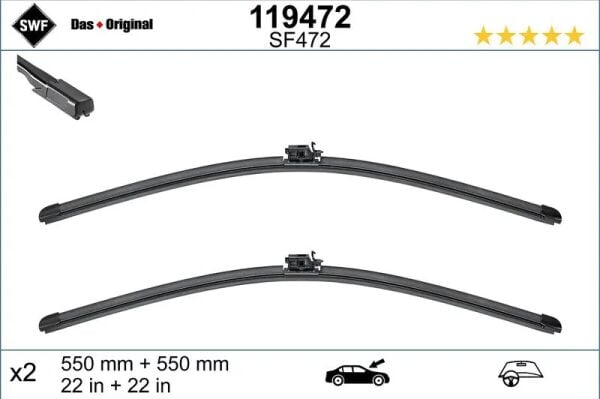 Mercedes C Serisi W205 Ön Silecek Takımı (2016-2020) | SWF 119472