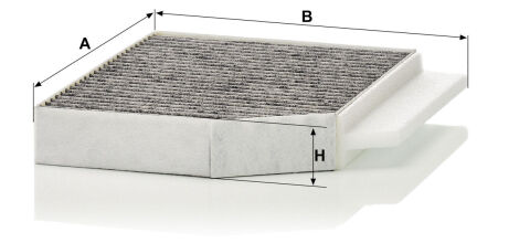 Mercedes E Serisi W213 E 250 M274 Polen Filtresi | MANN CUK26023