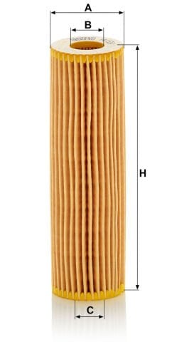 Mercedes C Serisi W204 C 200 Kompressor M271 Yağ Filtresi | MANN HU514X