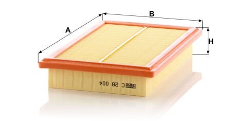 Mercedes E Serisi W213 E 300 M264 Hava Filtresi | MANN C28004