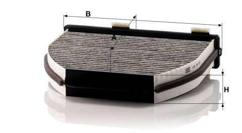 Mercedes C Serisi W204 C 220 CDI OM646 Polen Filtresi | MANN CUK29005