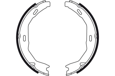 Mercedes C Serisi W204 C 63 AMG M156 Arka Fren Balatası (Pabuç) | TRW GS8745