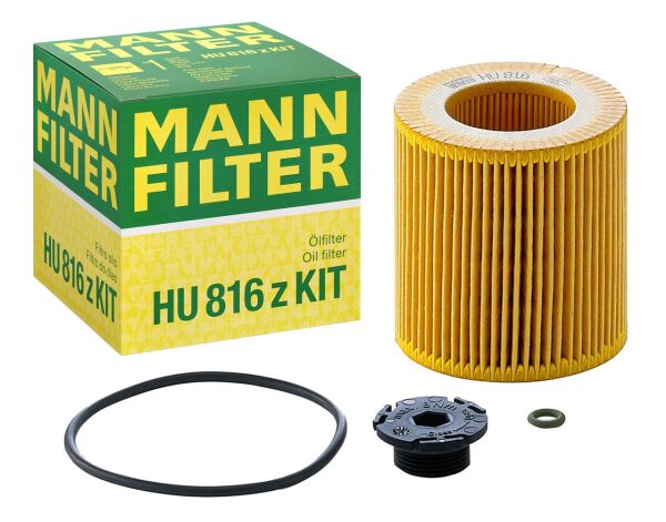 Bmw F10 N20 Yağ Filtresi | MANN HU 816 z KİT