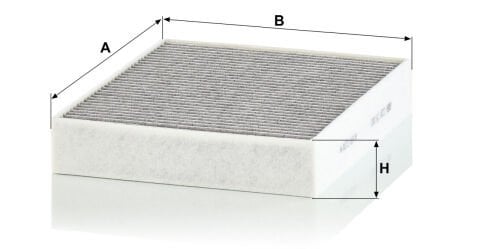 BMW 3 Serisi F30 335i N55 Polen Filtresi | MANN CUK 25001