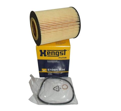 BMW 3 Serisi E36 320i M52 Yağ Filtresi | HENGST E106HD34