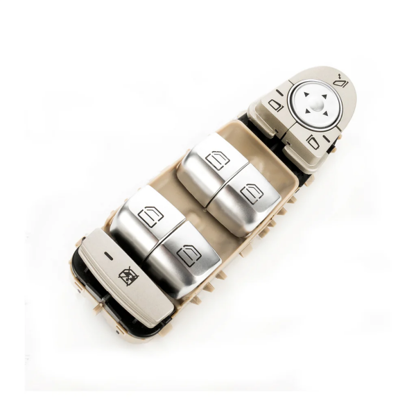 Mercedes W205 Ön Sol Cam Düğmesi Bej | KRAW AN-556C