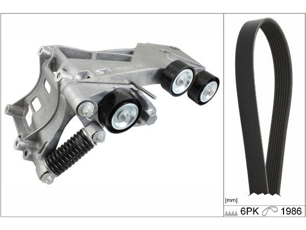 Mercedes A Serisi W169 A 180 V Kayış Seti | INA 529 0233 10