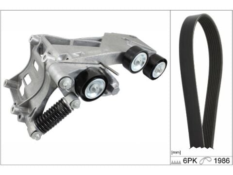 Mercedes A Serisi W169 A 180 V Kayış Seti | INA 529 0233 10