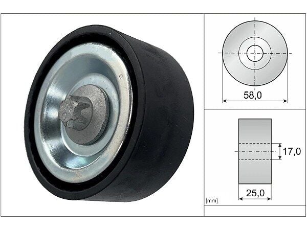 Mercedes A Serisi W169 A 200 V Kayış Gergi Rulmanı | INA 532 0669 10