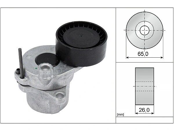 Mercedes GLK X204 GLK 220 CDI BE/BlueTEC V Kayış Gergisi Komple | INA 534 0336 10