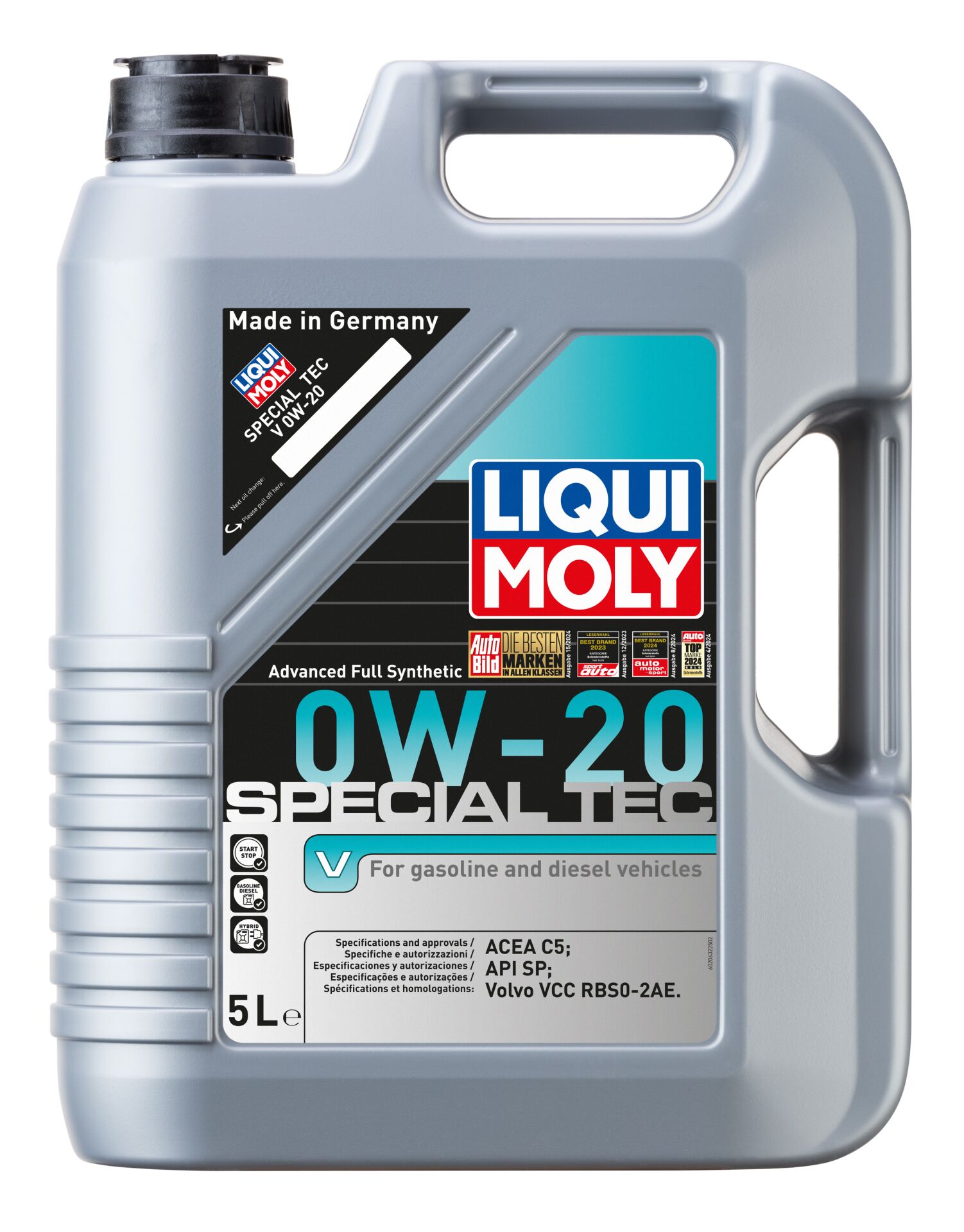 Liqui Moly Special Tec Motor Yağı V 0W20 5 Litre | LQM-20632