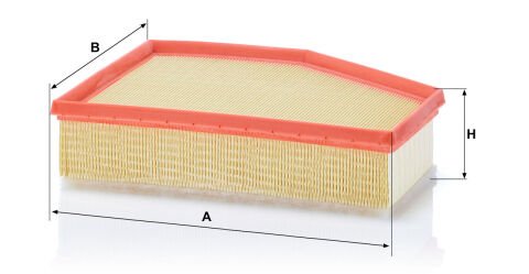 BMW 8 Serisi G14 840i C B58 Hava Filtresi | MANN C 28037