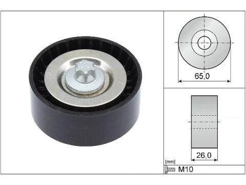 Mercedes C Serisi W204 C 250 CDI 4MATIC V Kayış Gergi Rulmanı | INA 532 0570 10