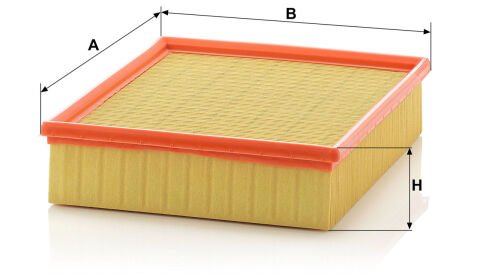 BMW 5 Serisi E39 540i M62 Hava Filtresi | MANN C 26151