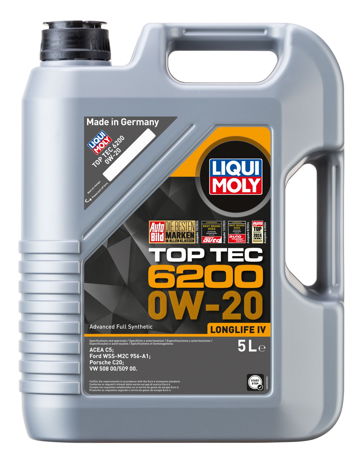Liqui Moly Top Tec 6200 0W-20 (LQM-20789)